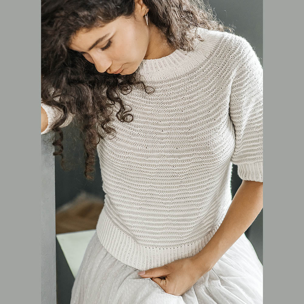 PATRÓN | PULLOVER DE MANGA CORTA ALISEA