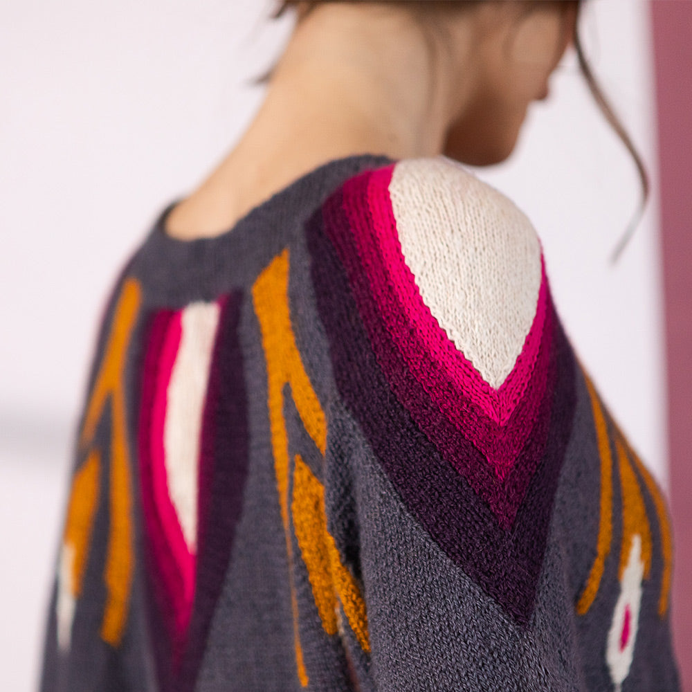 MODÈLE | PULL ORCHIDEJA