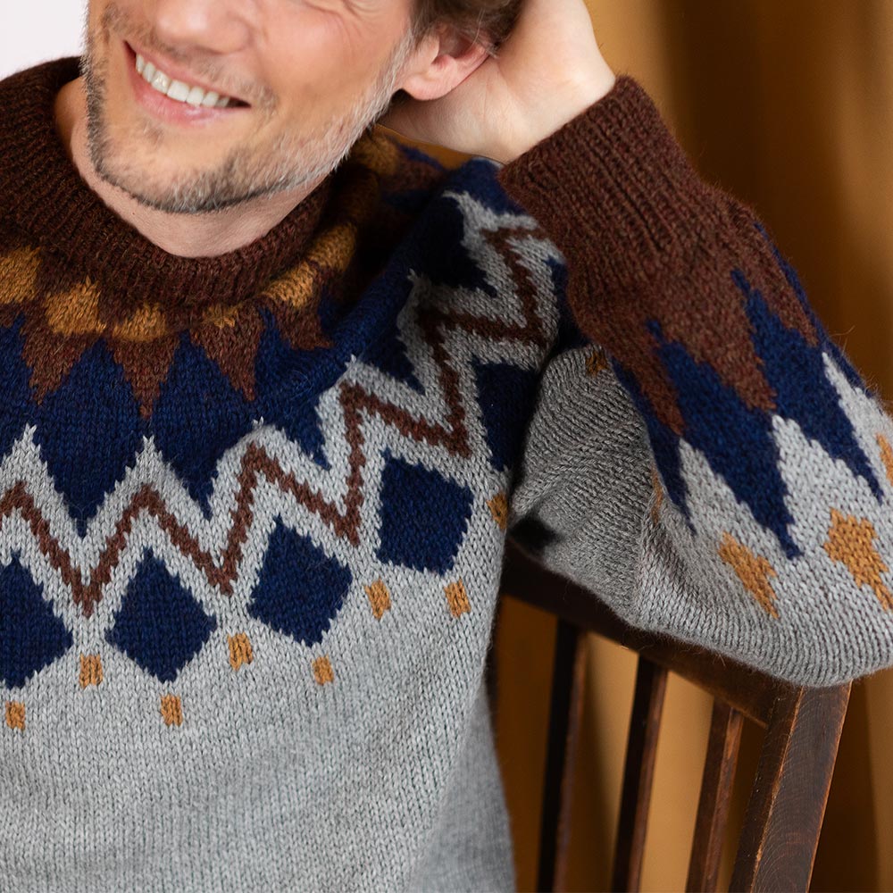MODÈLE | PULL HOMME LARES