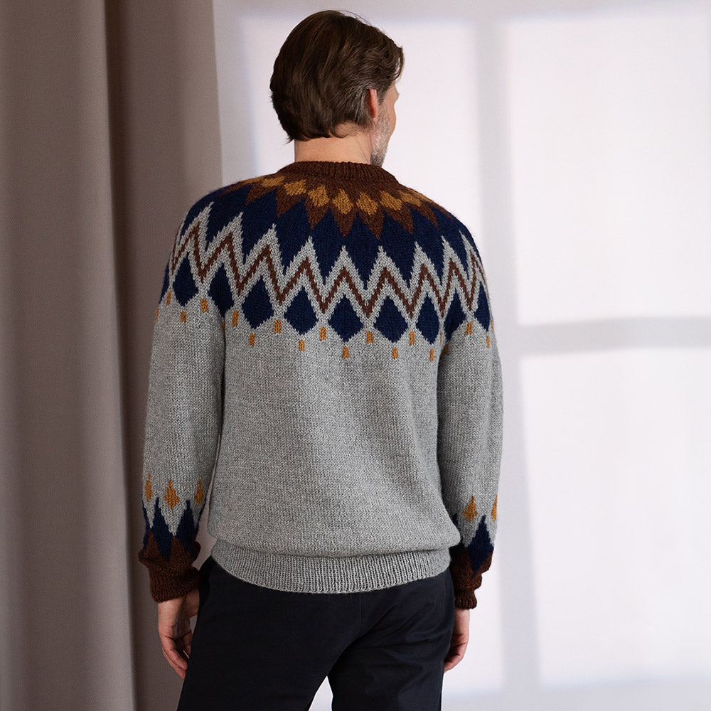MODÈLE | PULL HOMME LARES