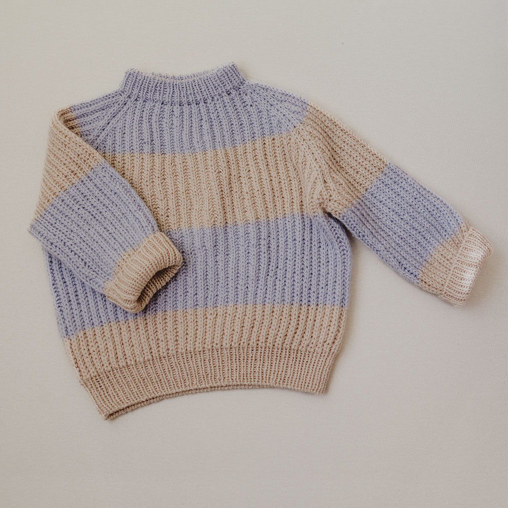 MODÈLE | PULL BÉBÉ PEPITO