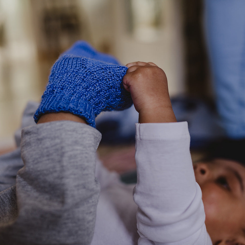MODÈLE | CHAUSSETTES BÉBÉ SIGI