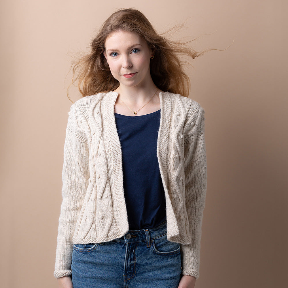 MODÈLE | CARDIGAN MAD LOVE BY MARINA STORM