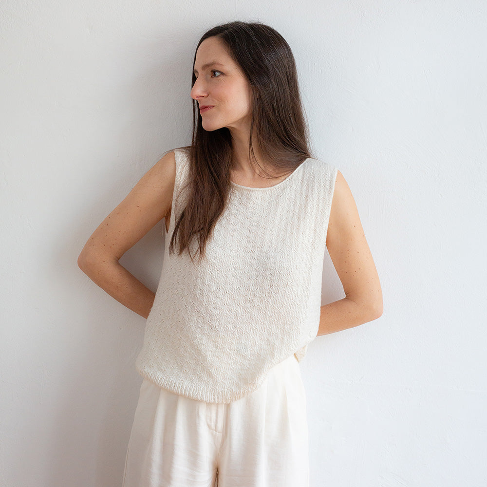 MODÈLE | TOP DANDELION WHIFF