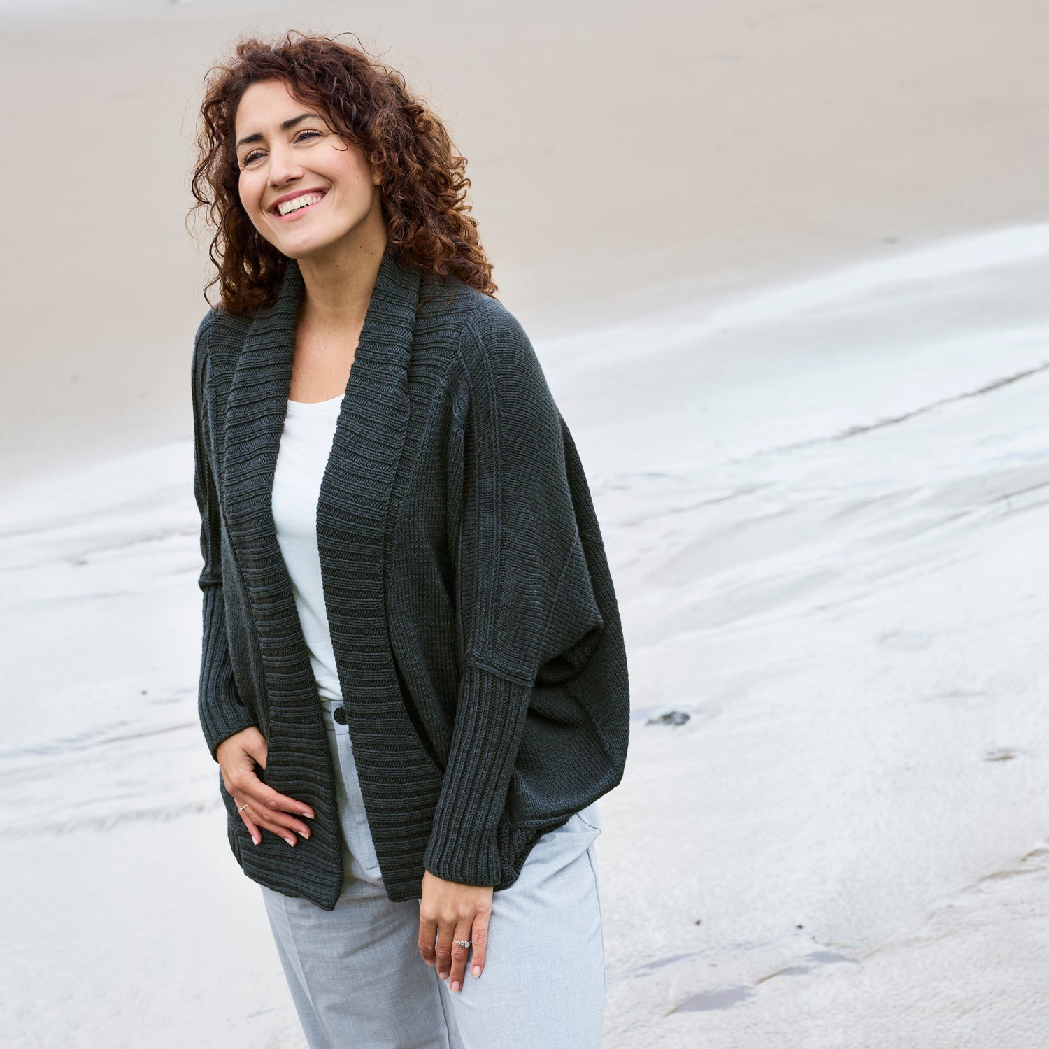 Pattern Cardigan Festa