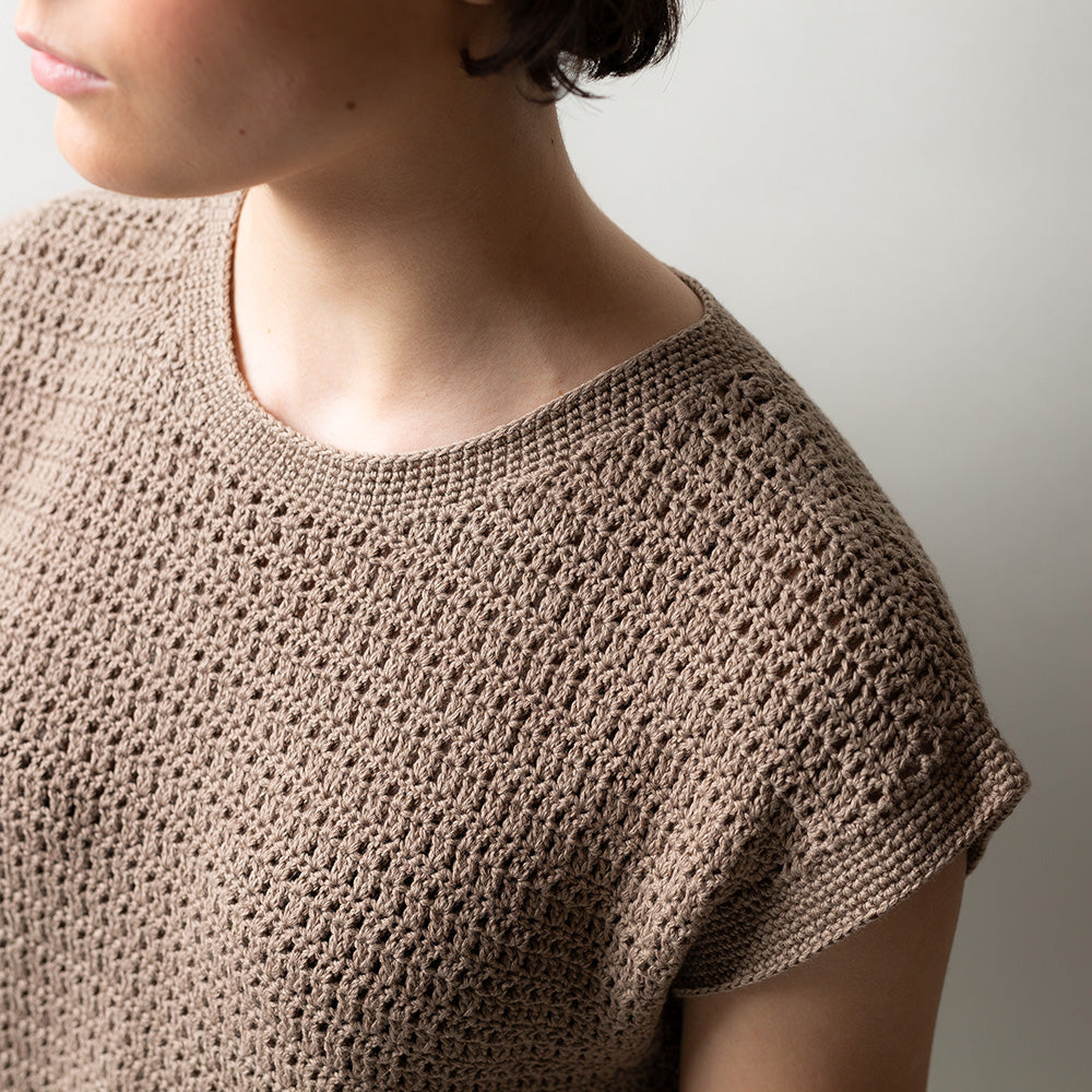 PATRÓN DE GANCHILLO | SOFT GRID TOP