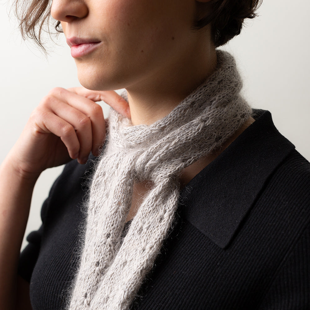 MODÈLE | ÉCHARPE TIDE EYELETS