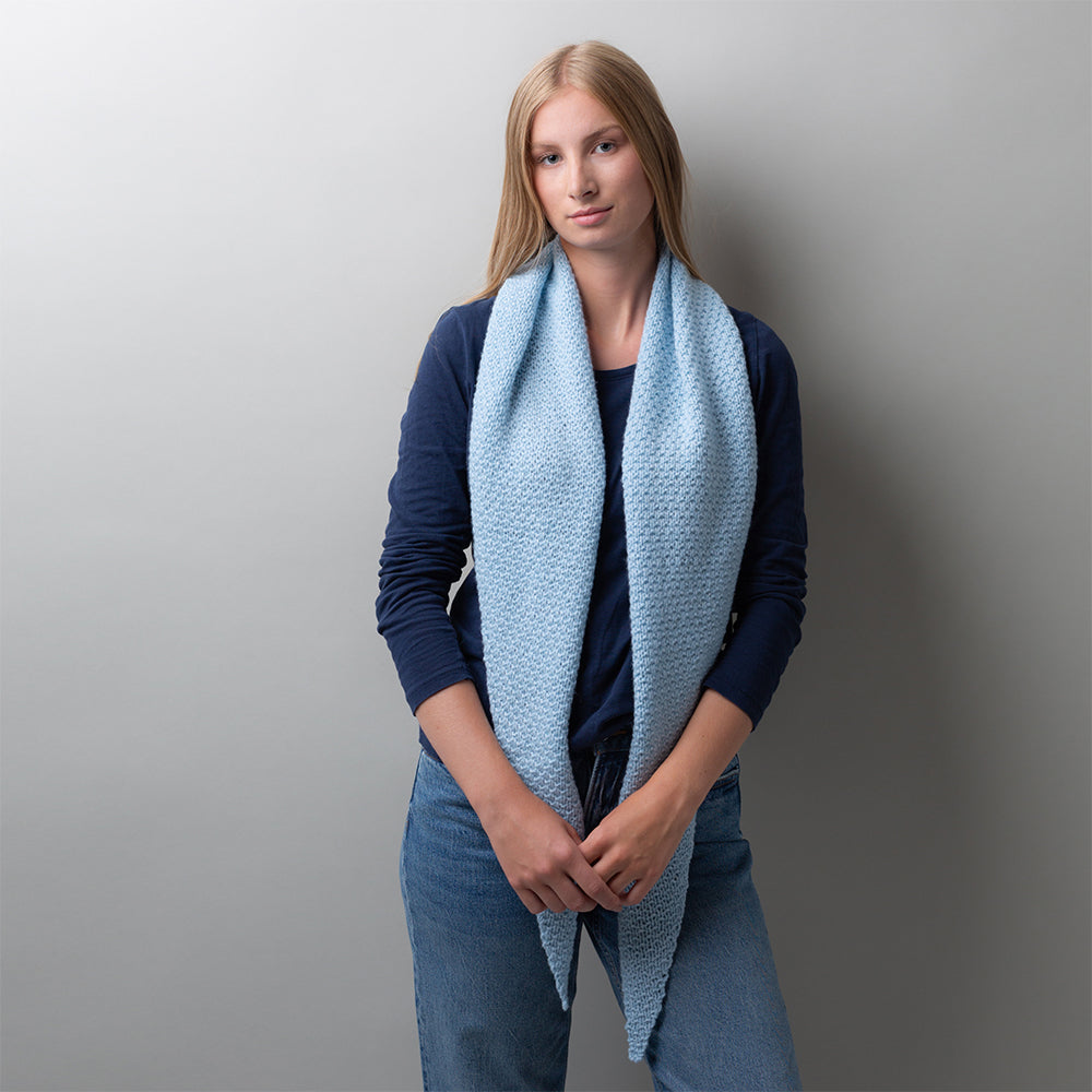 MODÈLE | CHÂLE TAPERED CLOUD