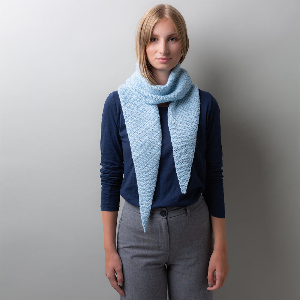 MODÈLE | CHÂLE TAPERED CLOUD