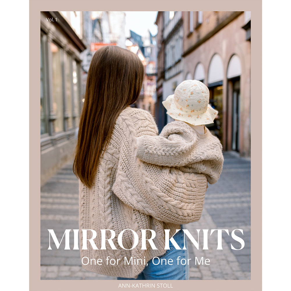 Book: Mirror Knits · One for Mini, One for Me by Ann‐Kathrin Stoll – Vol. 1 (Spring/Summer) (PU)