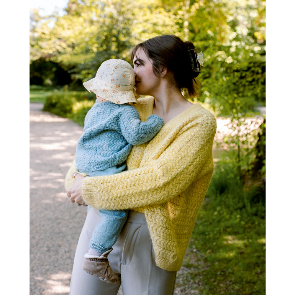 Book: Mirror Knits · One for Mini, One for Me by Ann‐Kathrin Stoll – Vol. 1 (Spring/Summer) (PU)