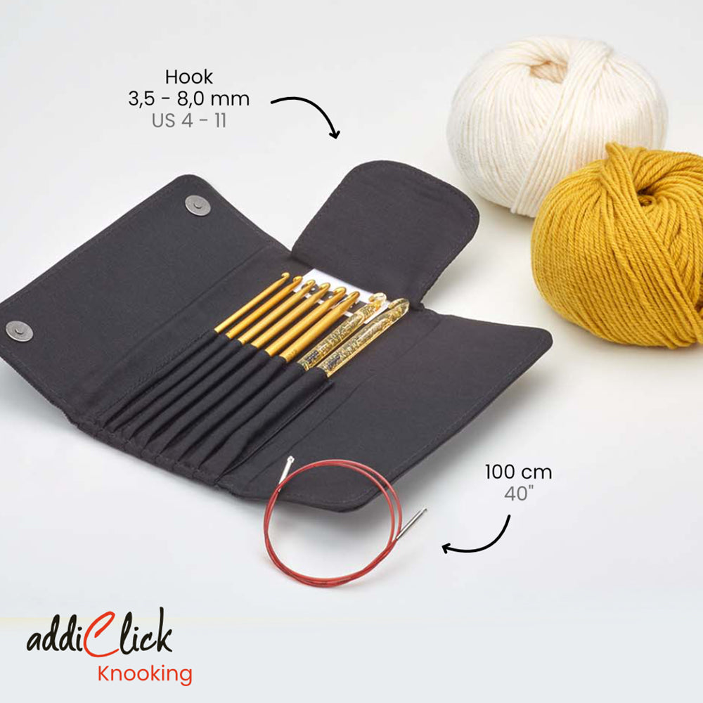 addiClick Set de Ganchillos