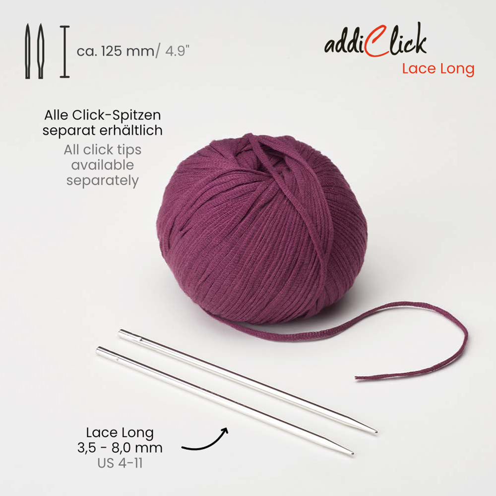 Pointes Longues addiClick Lace (3,5–8 mm)