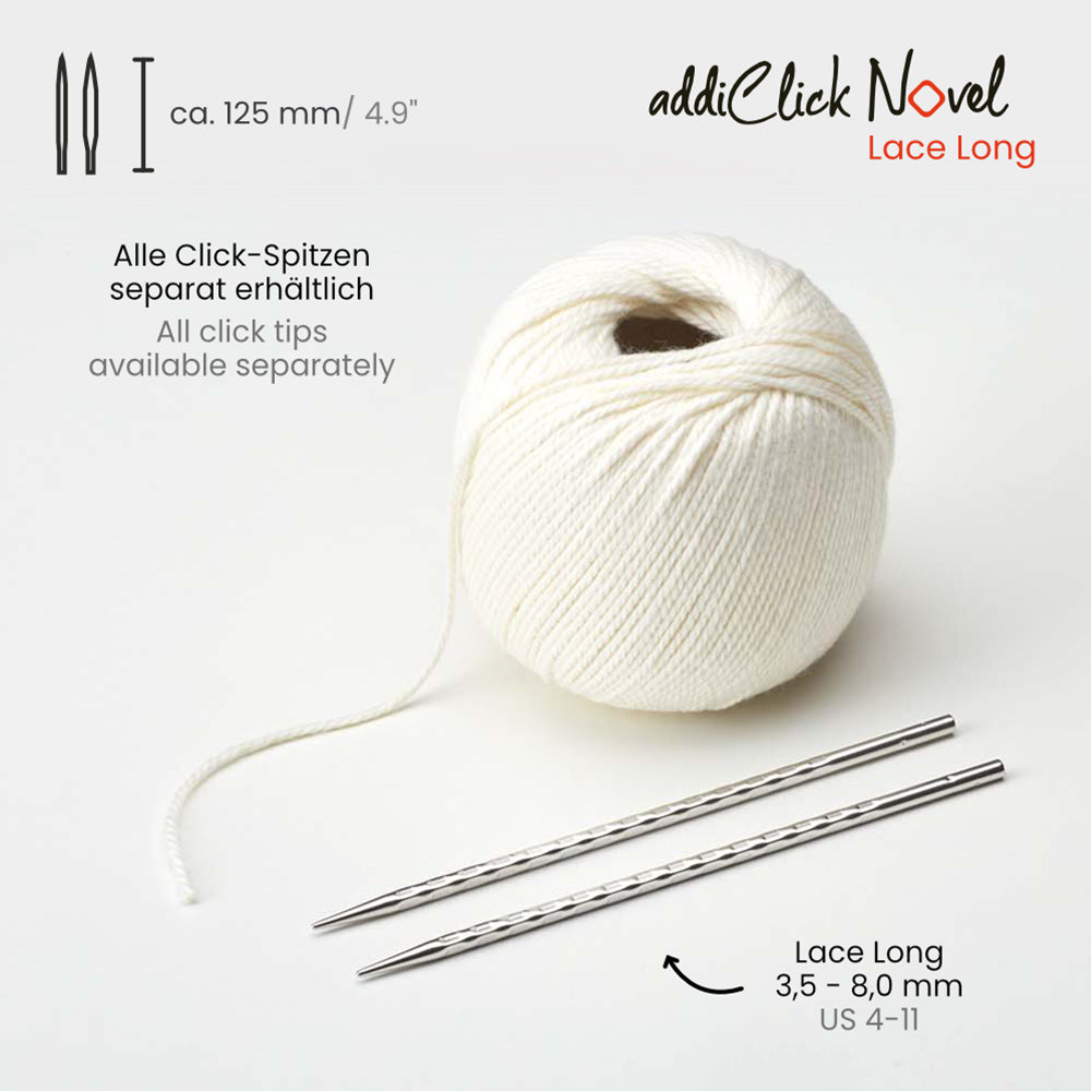 Pointes Longues addiClick Novel Lace (3,5–8 mm)