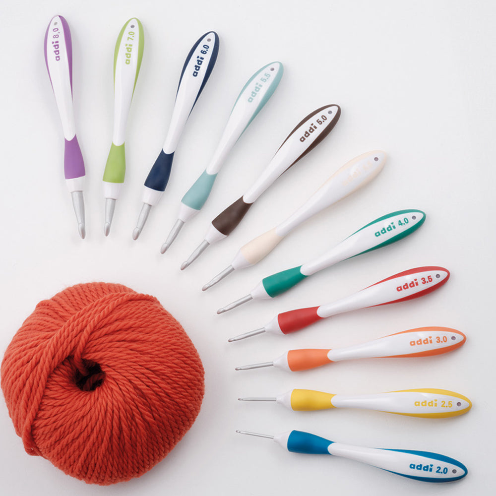 addiSwing Wool Crochet Hook – single (2–8 mm)