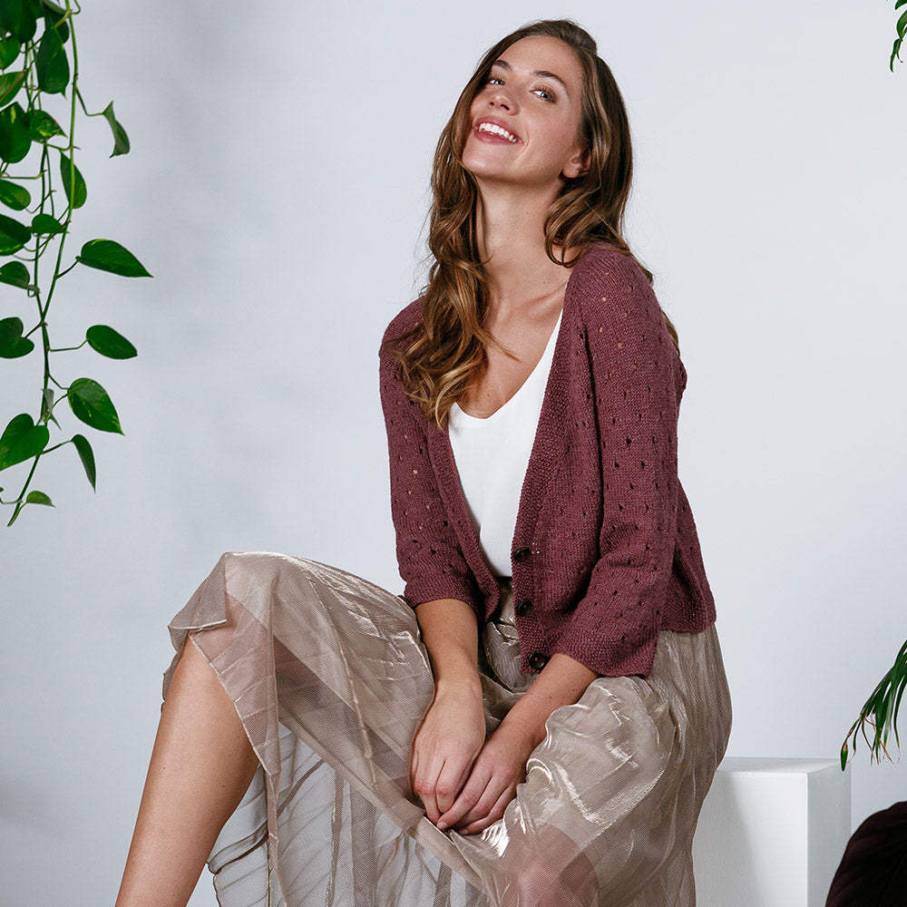 MODÈLE | CARDIGAN TAMARA