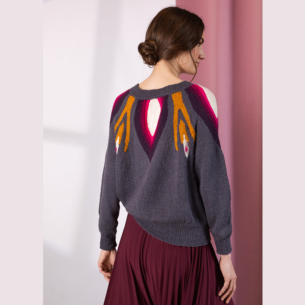 MODÈLE | PULL ORCHIDEJA