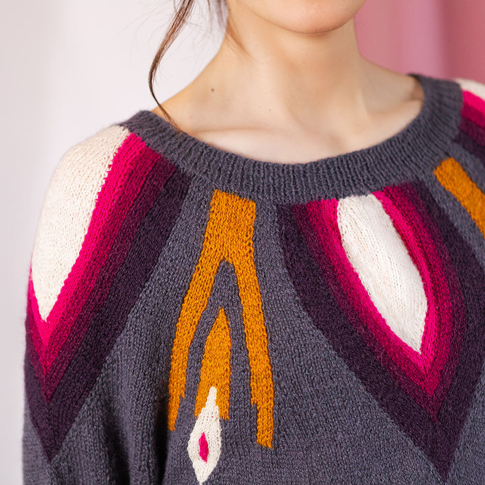 MODÈLE | PULL ORCHIDEJA