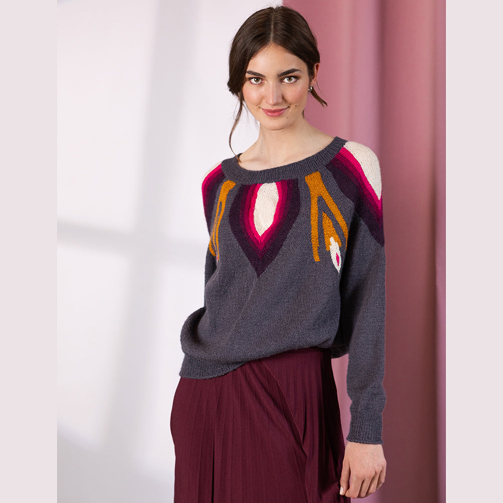 MODÈLE | PULL ORCHIDEJA