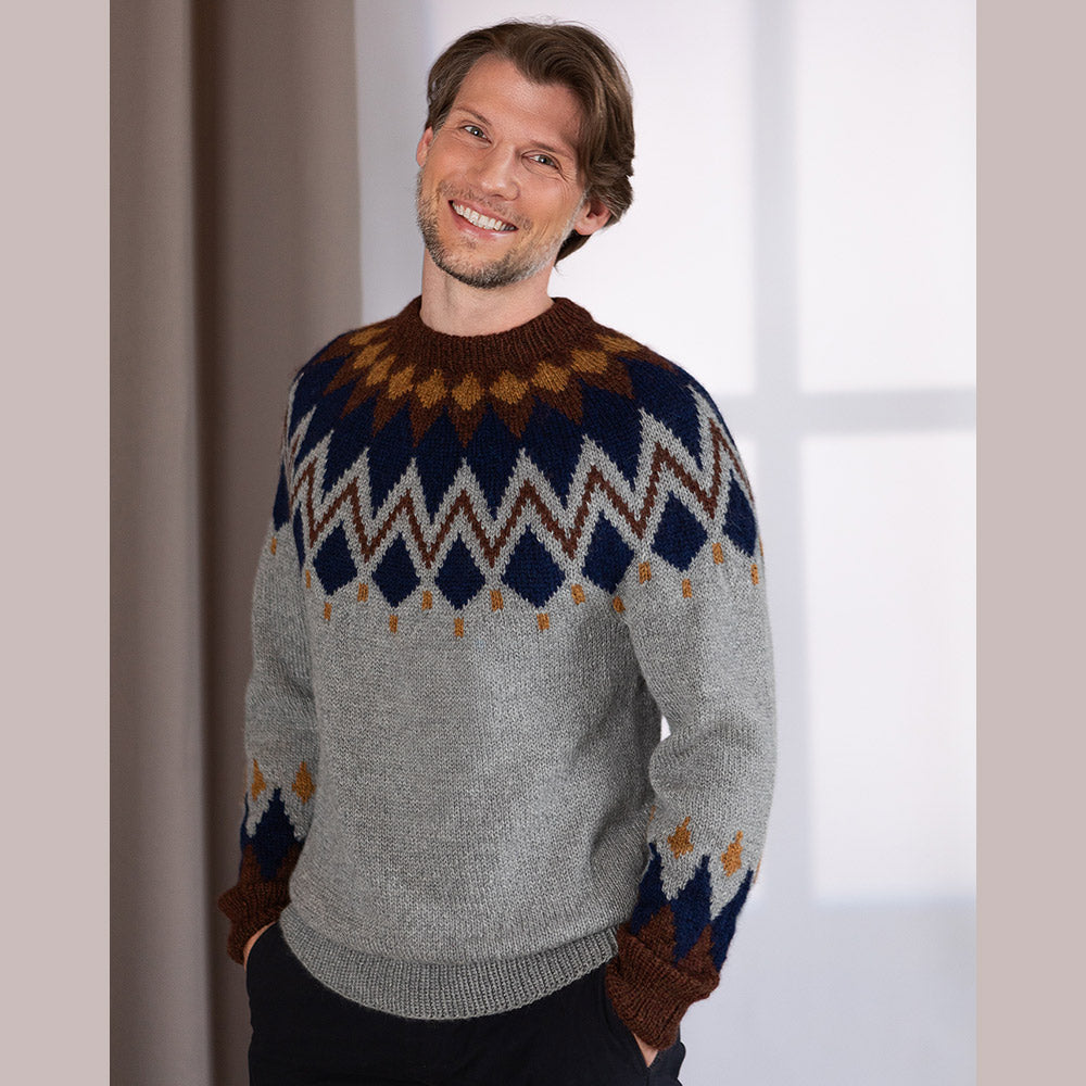 MODÈLE | PULL HOMME LARES
