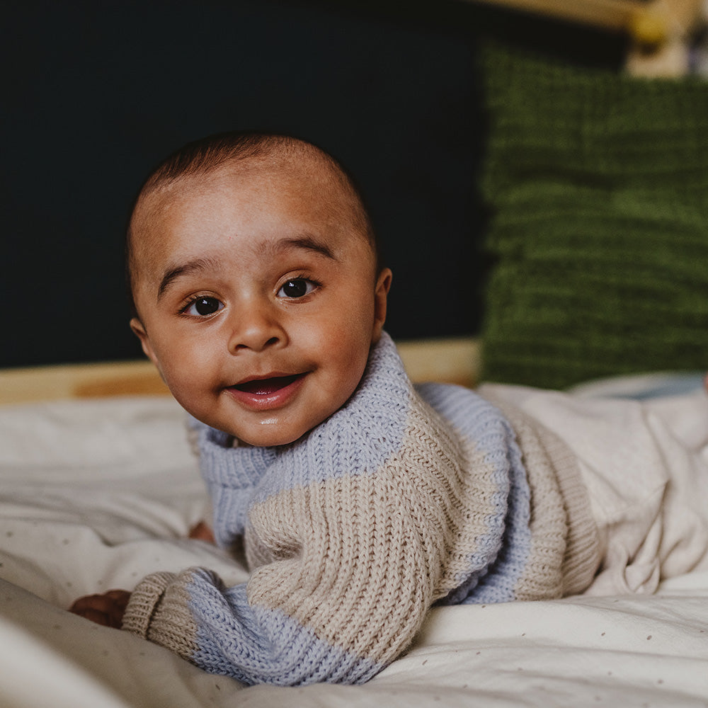 MODÈLE | PULL BÉBÉ PEPITO