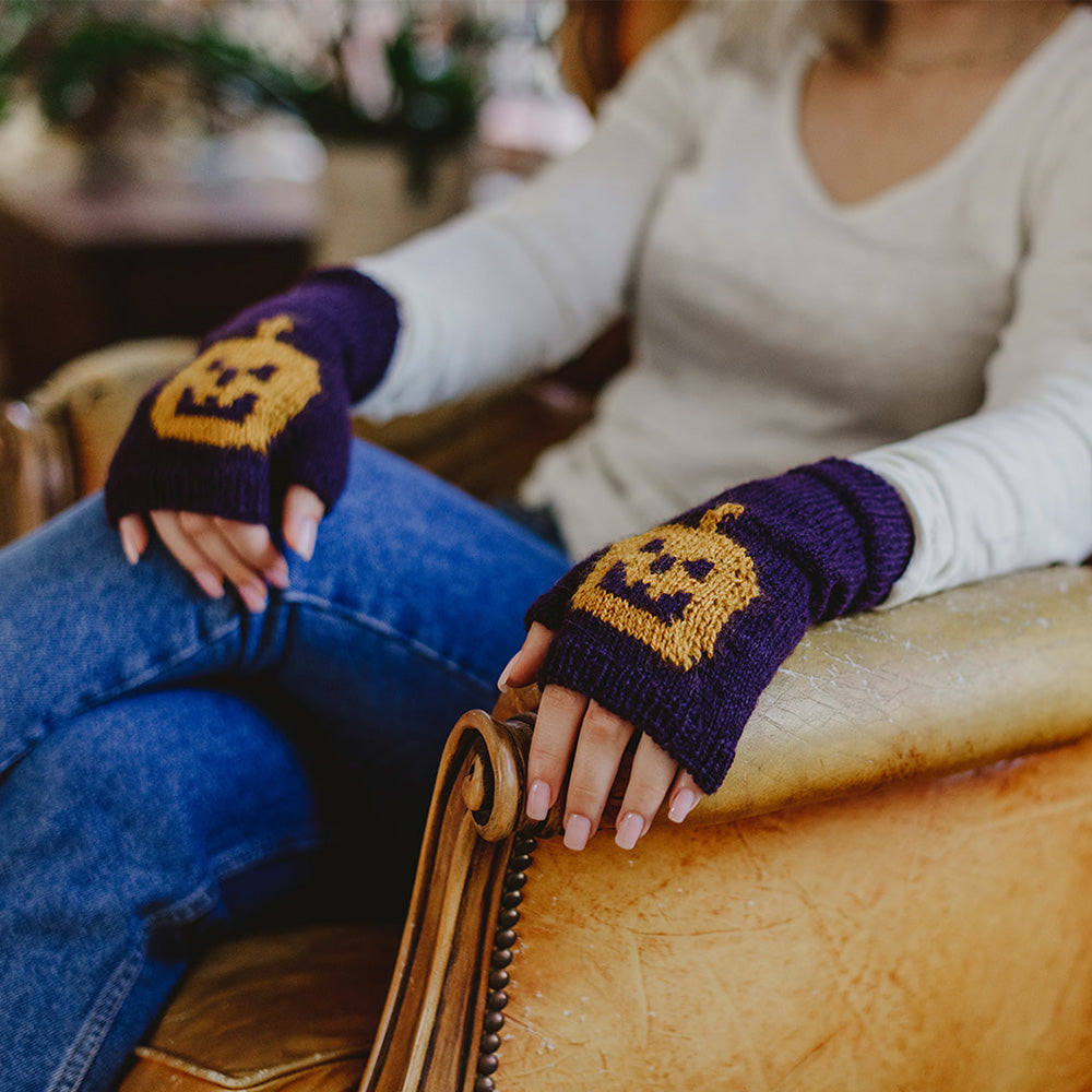 MODÈLE | GANTS D'HALLOWEEN PUMKY