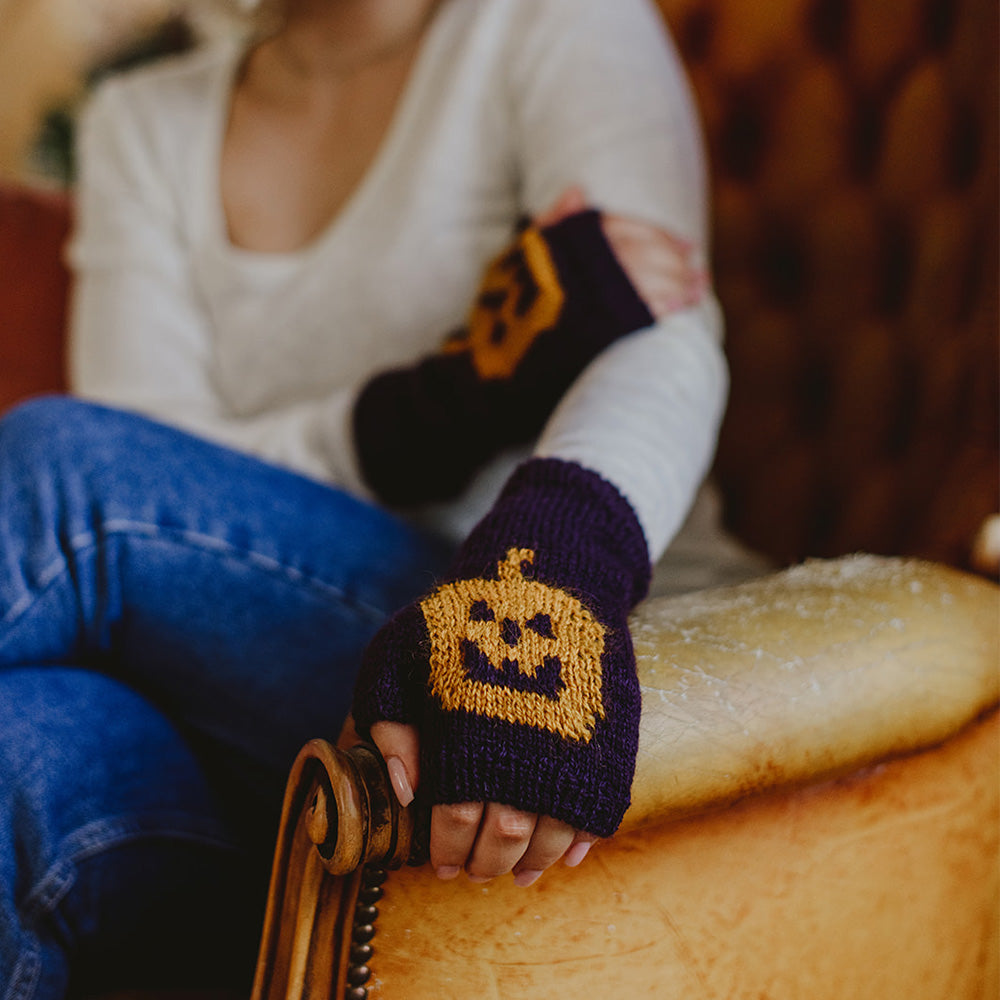 MODÈLE | GANTS D'HALLOWEEN PUMKY