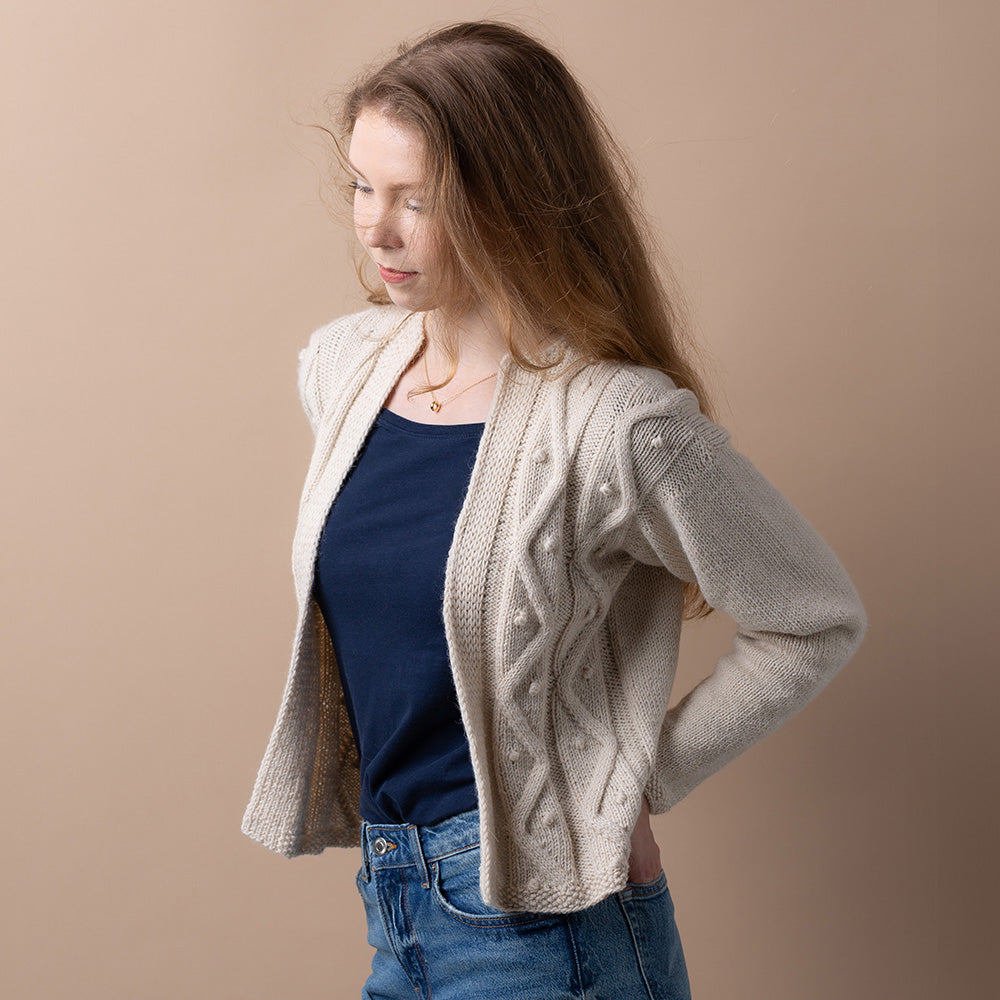 MODÈLE | CARDIGAN MAD LOVE BY MARINA STORM