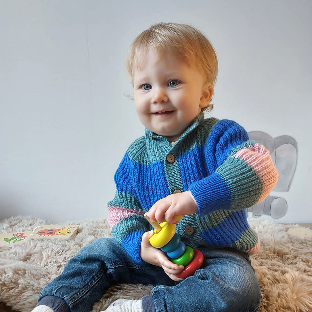 MODÈLE | GILET POUR BÉBÉ JESINA