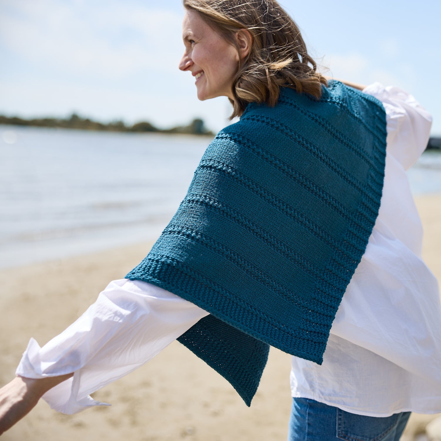Pattern Poncho Tenang