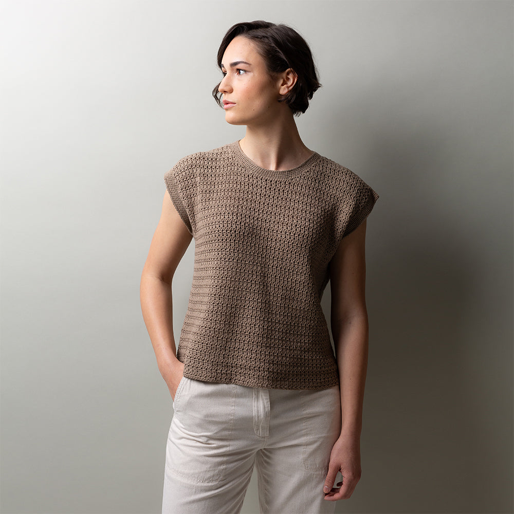PATRÓN DE GANCHILLO | SOFT GRID TOP