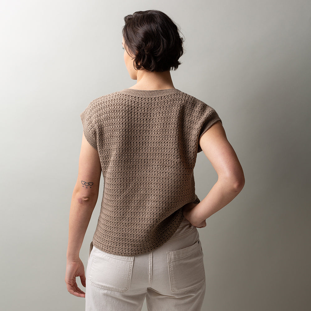 PATRÓN DE GANCHILLO | SOFT GRID TOP
