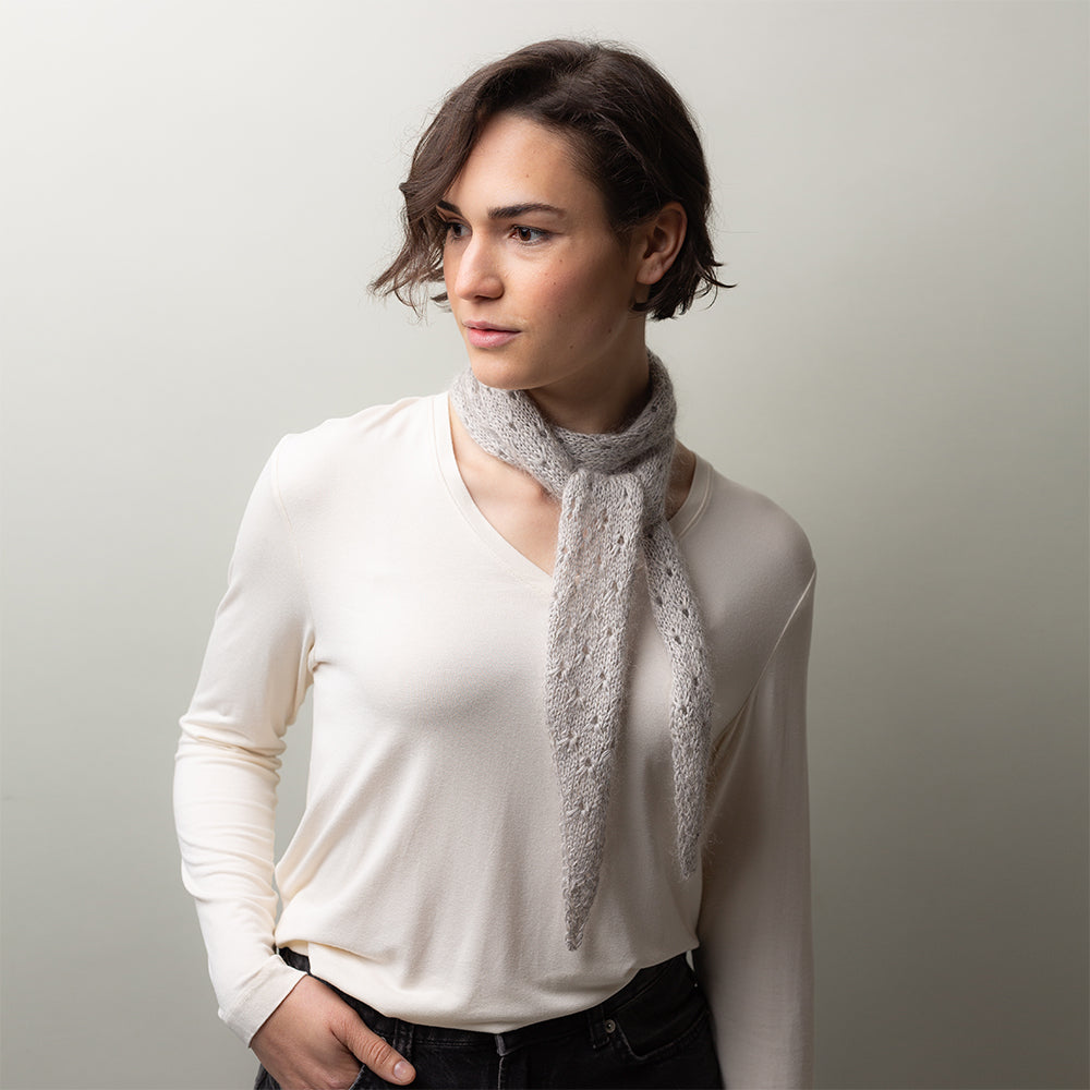 MODÈLE | ÉCHARPE TIDE EYELETS
