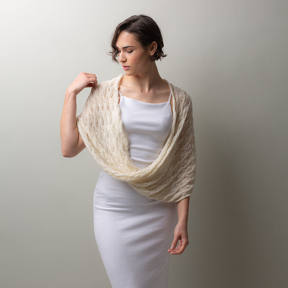 MODÈLE | BLISS BLOOM SHAWL