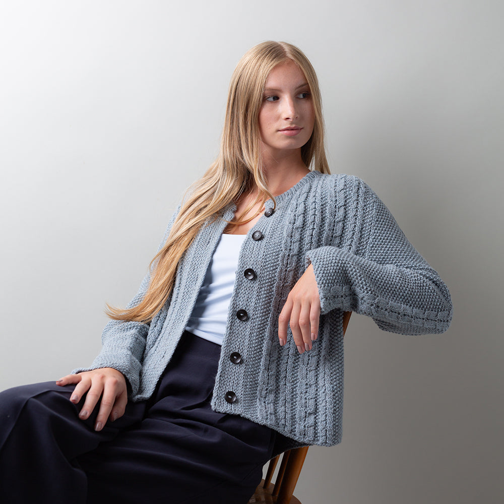 PATRÓN | MOSS TWIST CARDIGAN