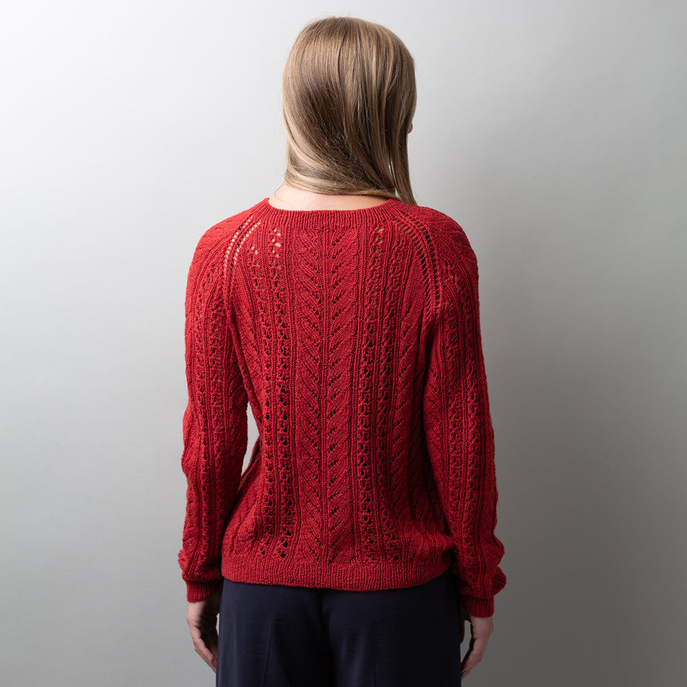 MODÈLE | LACE FLOW SWEATER