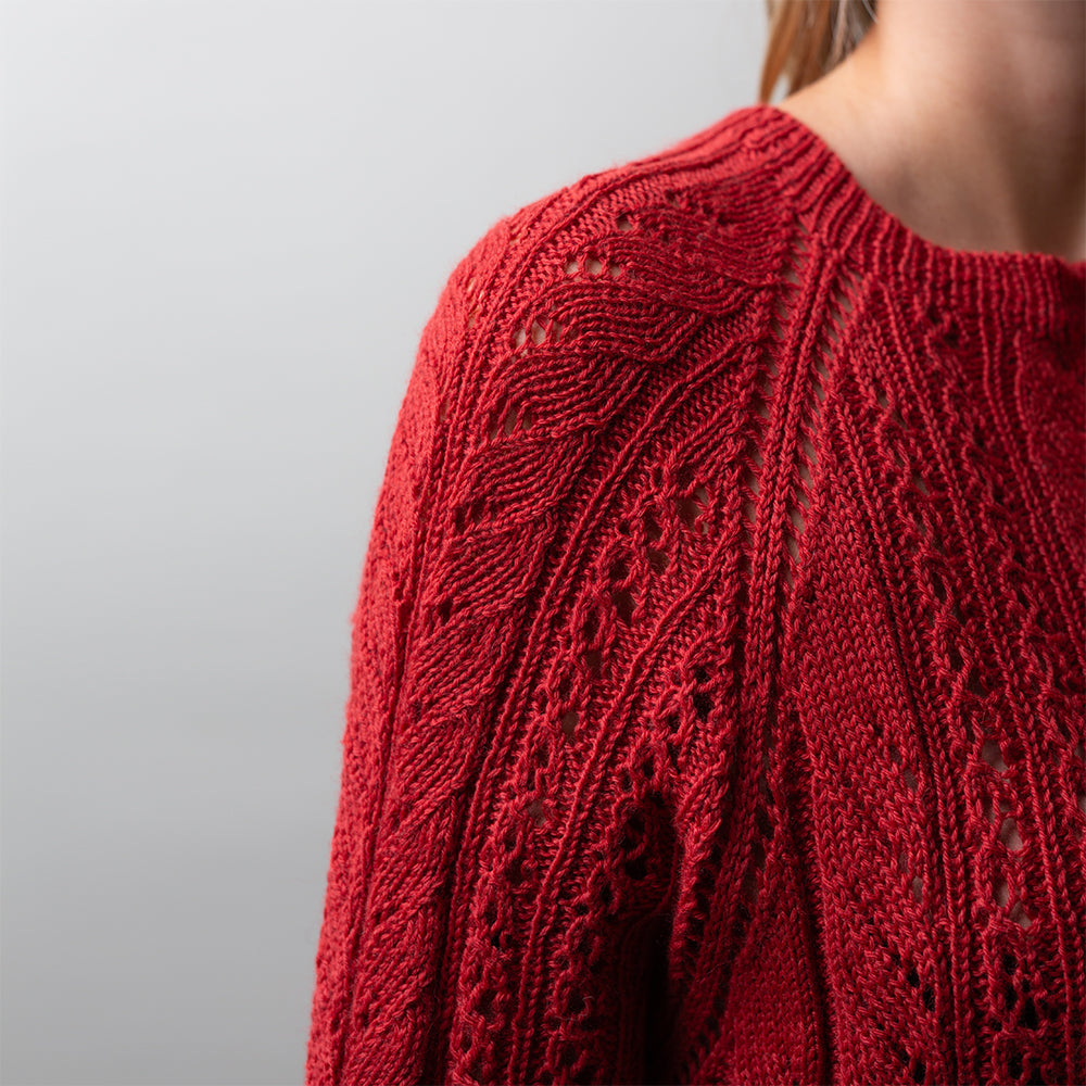 PATRÓN | LACE FLOW SWEATER