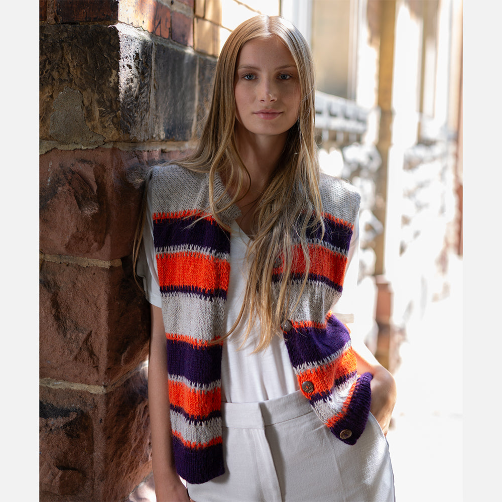 MODÈLE | SLIPPED COLOR VEST