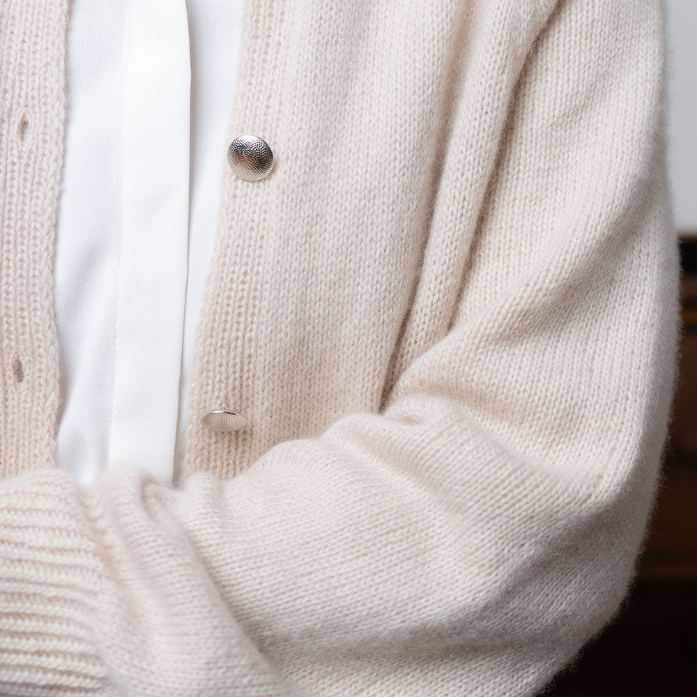 MODÈLE | VELVET LINE CARDIGAN