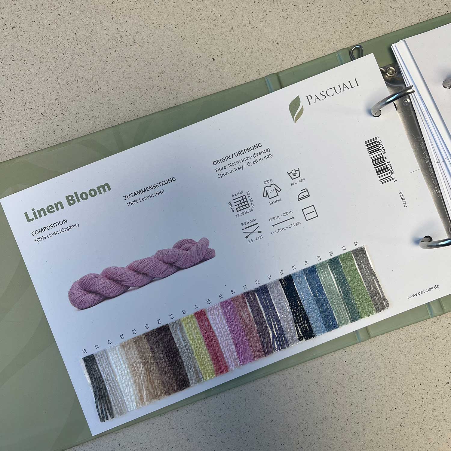 FARBKARTEN | COLOUR CARDS