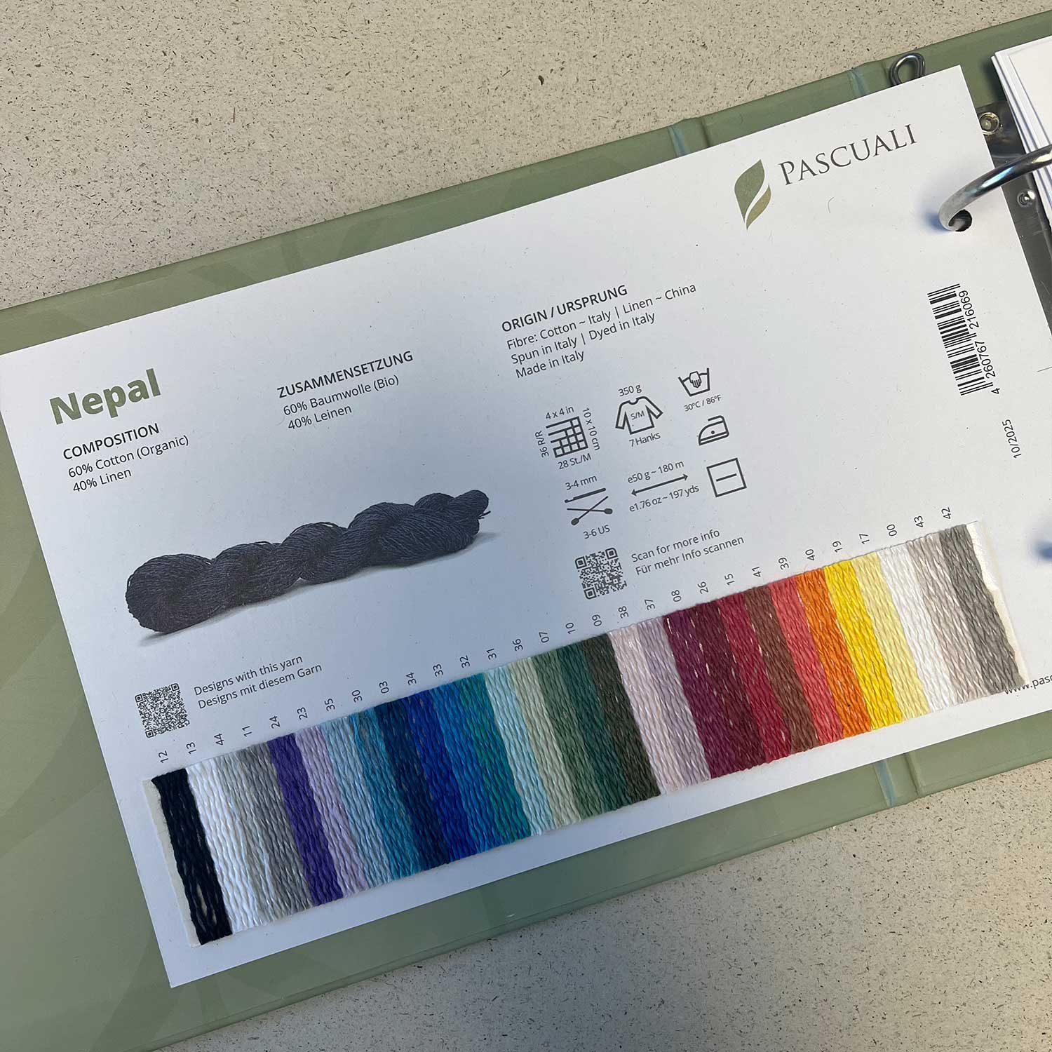 FARBKARTEN | COLOUR CARDS