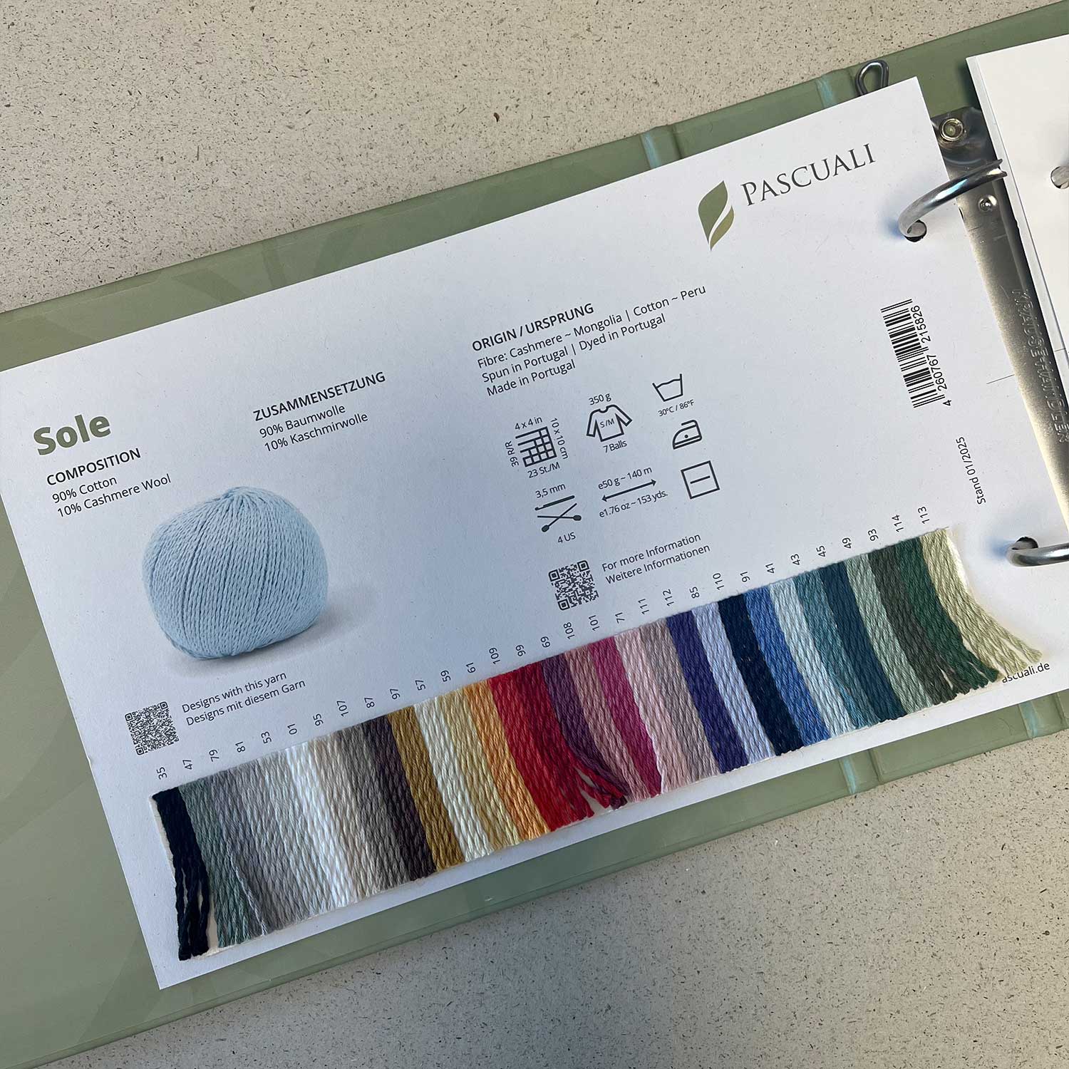 FARBKARTEN | COLOUR CARDS