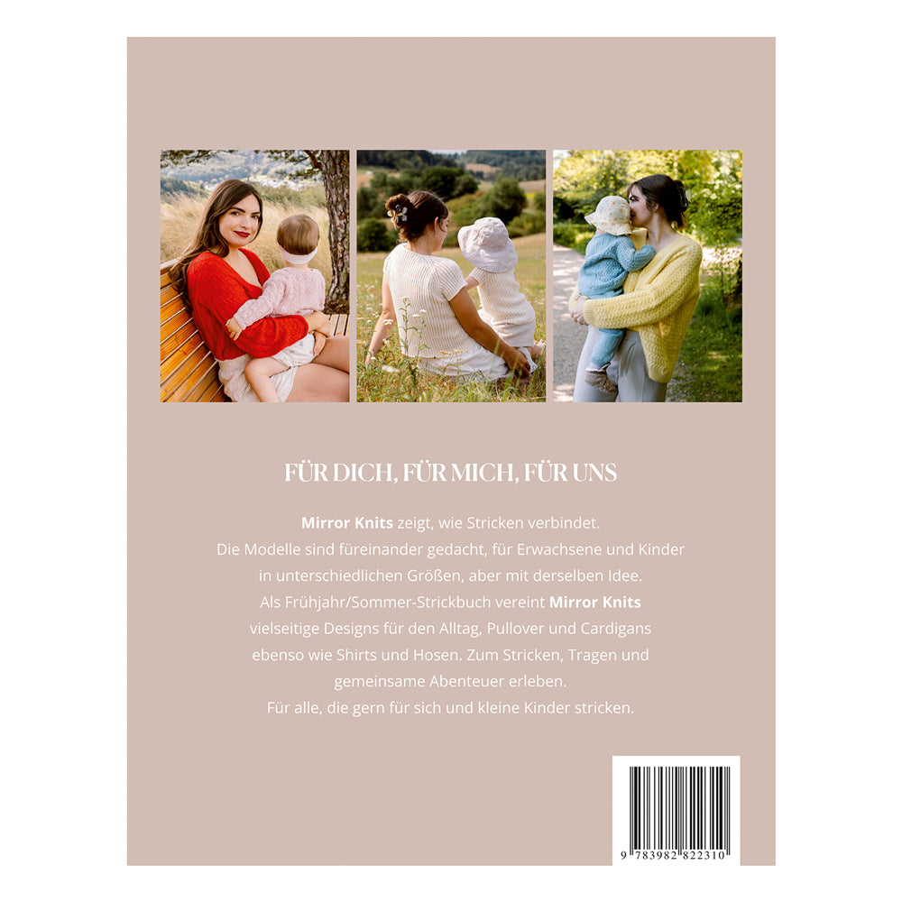 Book: Mirror Knits · One for Mini, One for Me by Ann‐Kathrin Stoll – Vol. 1 (Spring/Summer) (PU)