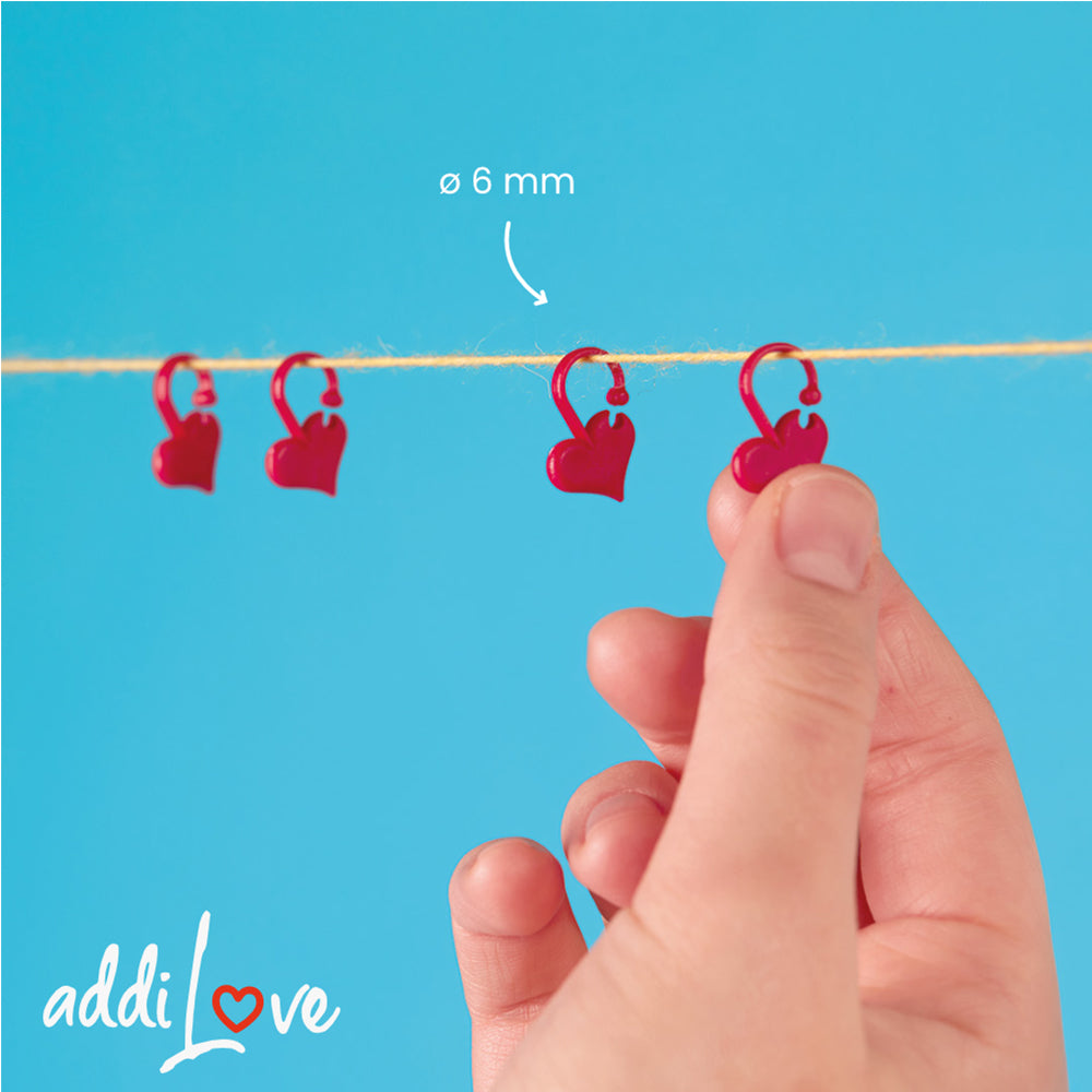 addiLove Stitch Markers – 6 pcs