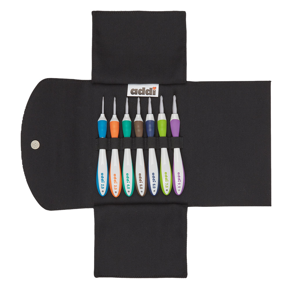 addiSwings Crochet Hook Set with Case 2–8 mm